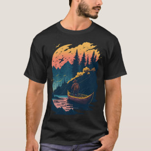 Camiseta homem pescando