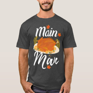 Camiseta homem principal turquia outono Ação de Graças