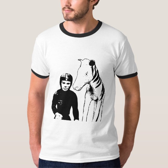 Camiseta Homem-rã & zebra (Frente)