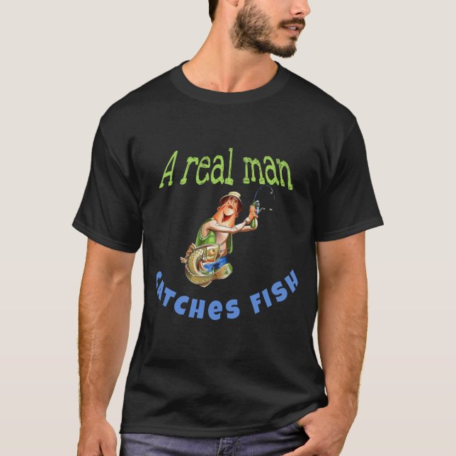 Camiseta Homem real (Frente)