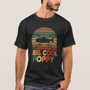 Camiseta Homem Reel Legal Papoula Pescaria Dia dos Pais Pes