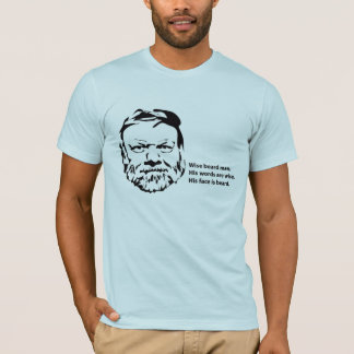Camiseta Homem sábio da barba