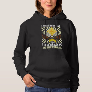 Camiseta Homem Simples Como Banana E Acredita Em Jesus C