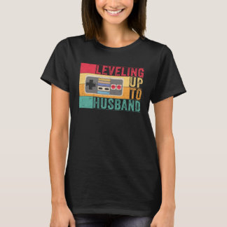 Camiseta Homem Subindo de Nível para Despedida de Solteiro