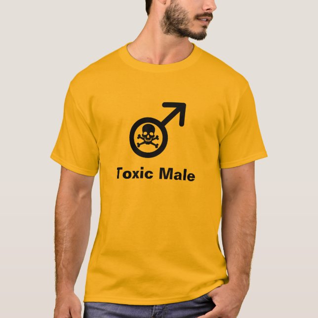 Camiseta Homem Tóxico (Frente)