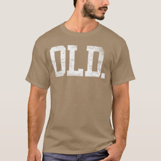 Camiseta Homem Velho Divertido Humor Sênior Pai Avô amigos