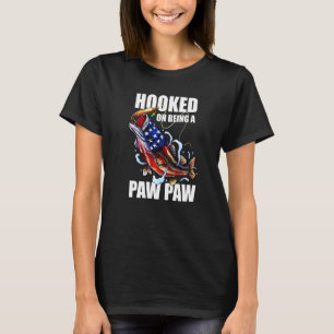 Camiseta Homem Viciado Em Ser Um Papai Bandeira Americana B