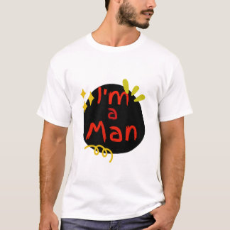 Camiseta Homem Viril Fazendo Coisas de Homem