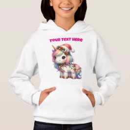 Camiseta Homenageado de Natal Personalizado do Unicórnio pa