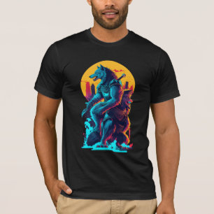 Camiseta Homenageando lobisomens Cavaleiro #2