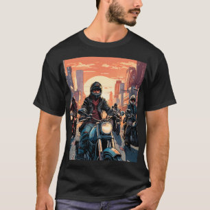 Camiseta Homenageando motociclistas