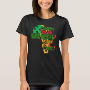 Camiseta Homenageando o Passado História Negra Inspirando o