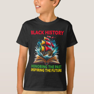 Camiseta Homenageando o Passado Inspirando o Futuro Mês da