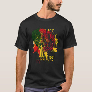 Camiseta Homenageando o Passado Inspirando o Futuro Mulher 