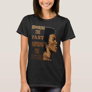 Camiseta Homenageando o Passado Mês da História Negra Amor