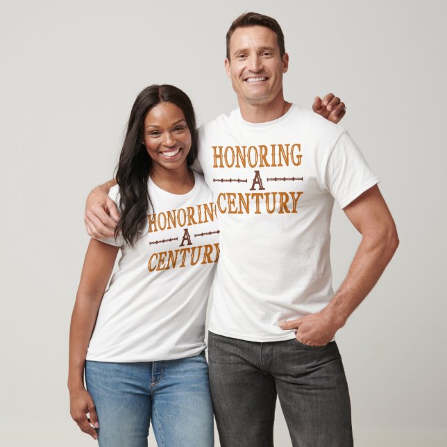 Camiseta Homenageando Um Século (Unissex)