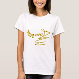 Camiseta HOMENAGEM à assinatura do ouro MOZART/3D