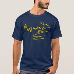 Camiseta HOMENAGEM à assinatura do ouro MOZART/3D