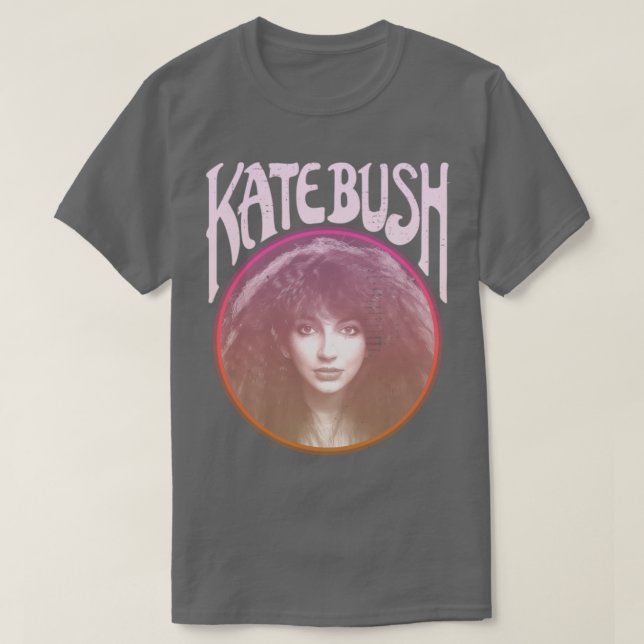 Camiseta Homenagem a Kate Bush (Frente do Design)