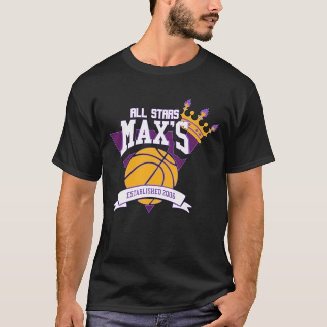 Camiseta Homenagem a Max's All Stars Mamba (Frente)
