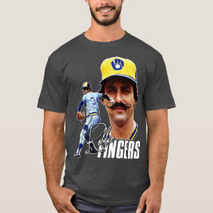 Camiseta Homenagem à Tripulação do Handlebar com Dedos Roll