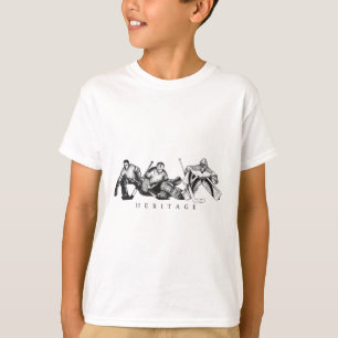 Camiseta Homenagem ao Golfinho Vintage ao Moderno da Heranç