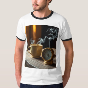 Camiseta Homenagem da manhã do ouro - Vinta do Dia do Pai