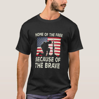Camiseta Homenagem Militar Lar do Soldado Bravo Livre