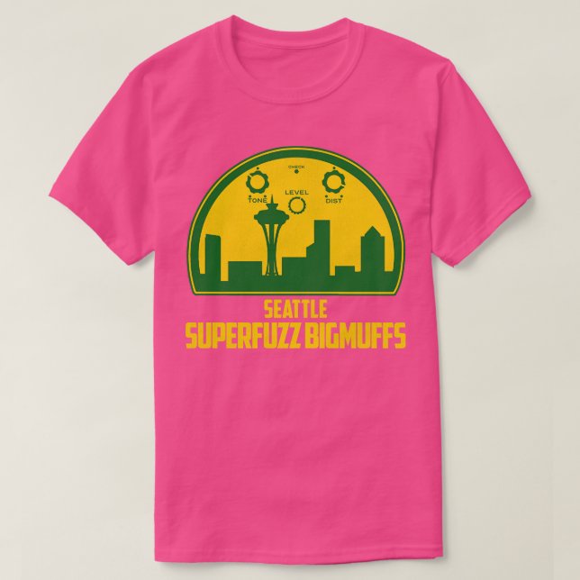 Camiseta Homenagem Musical Seattle Superfuzz Grunge (Frente do Design)