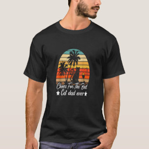 Camiseta Homenagens Masculinas Para O Melhor Pai De Gato De