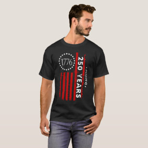 Camiseta Homens 250º Aniversário América