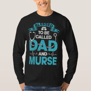 Camiseta Homens Abençoados Por Serem Chamados De Pai E Feri