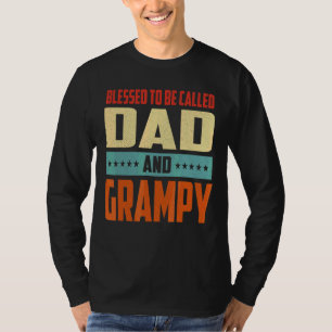 Camiseta Homens Abençoados Por Serem Chamados De Pai E Vint