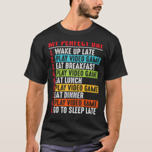Camiseta Homens adolescentes de jogos para ROUPA de jogos d
