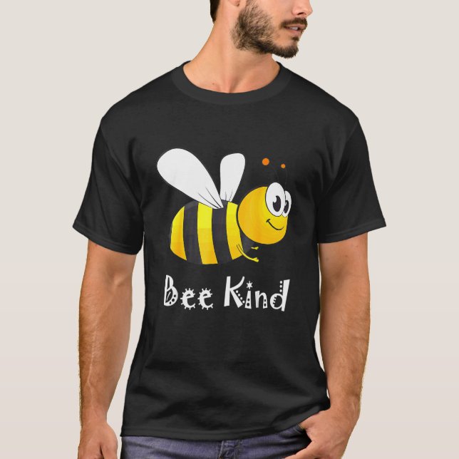 Camiseta Homens Adoradores De Abelhas Crianças (Frente)