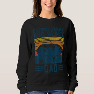 Camiseta Homens Agricultura Raça Vintage Oxford Areia Preto