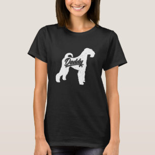 Camiseta Homens Airedale Terrier Papai Pai Pais De Aireda