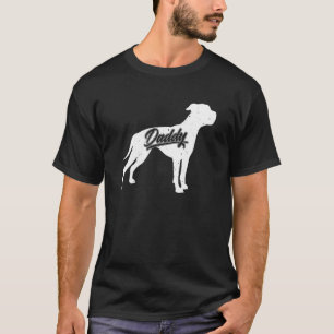 Camiseta Homens American Bulldog Papai Pai Pais De Americ