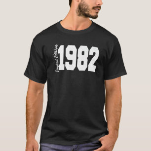 Camiseta Homens aniversário de 40 anos de 1982 2
