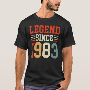 Camiseta Homens, aniversário de 40 anos de 40 anos, 1983
