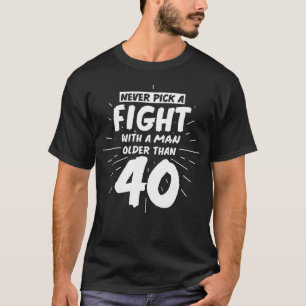 Camiseta Homens Aniversários aniversário de 40 anos de 40