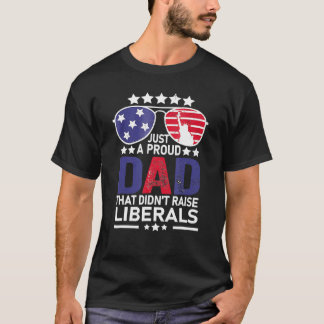 Camiseta Homens Apenas Um Pai Orgulhoso Que Não Levantou Li