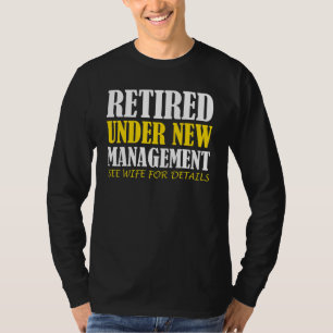 Camiseta Homens Aposentados Sob Nova Administração Veja Esp