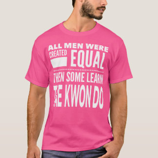 Camiseta Homens Aprendem Tae Kwon Do Taekwondo Coreano Arte