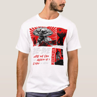 Camiseta Homens Asura Manga Japonês Animação Engraçada Fã