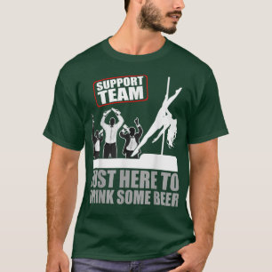 Camiseta Homens Bebendo Esquadrão de Noivo Equipe Festa de