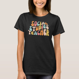 Camiseta Homens bonitinhos de volta à escola retro Estudos