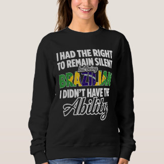 Camiseta Homens Brasil Orgulhosos Brasileiros Raízes Ameri