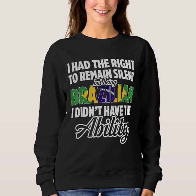 Camiseta Homens Brasil Orgulhosos Brasileiros Raízes Ameri (Frente)