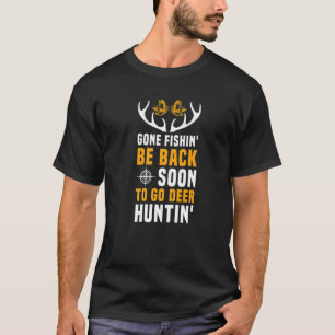 Camiseta Homens Caça de Robalo Pesca Para Caçadores de Vead